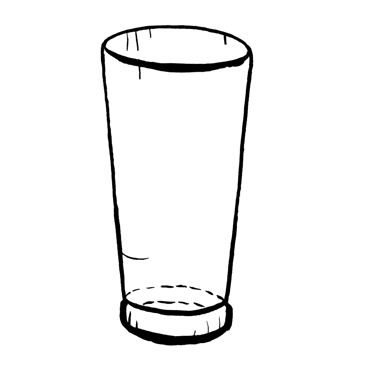 Barevná sklenice